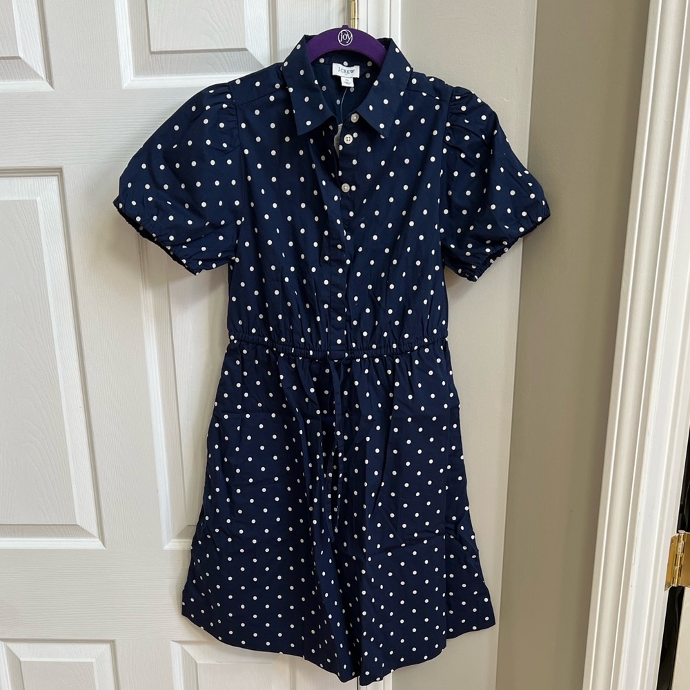 J Crew NWT polka dots Dress Size 0
